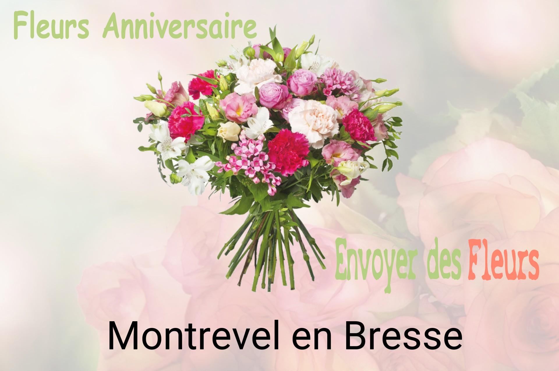 Bouquet de fleurs d’anniversaire livré à Montrevel-en-Bresse