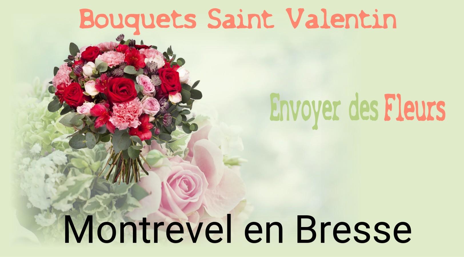 Roses de Saint-Valentin livrées à Montrevel-en-Bresse